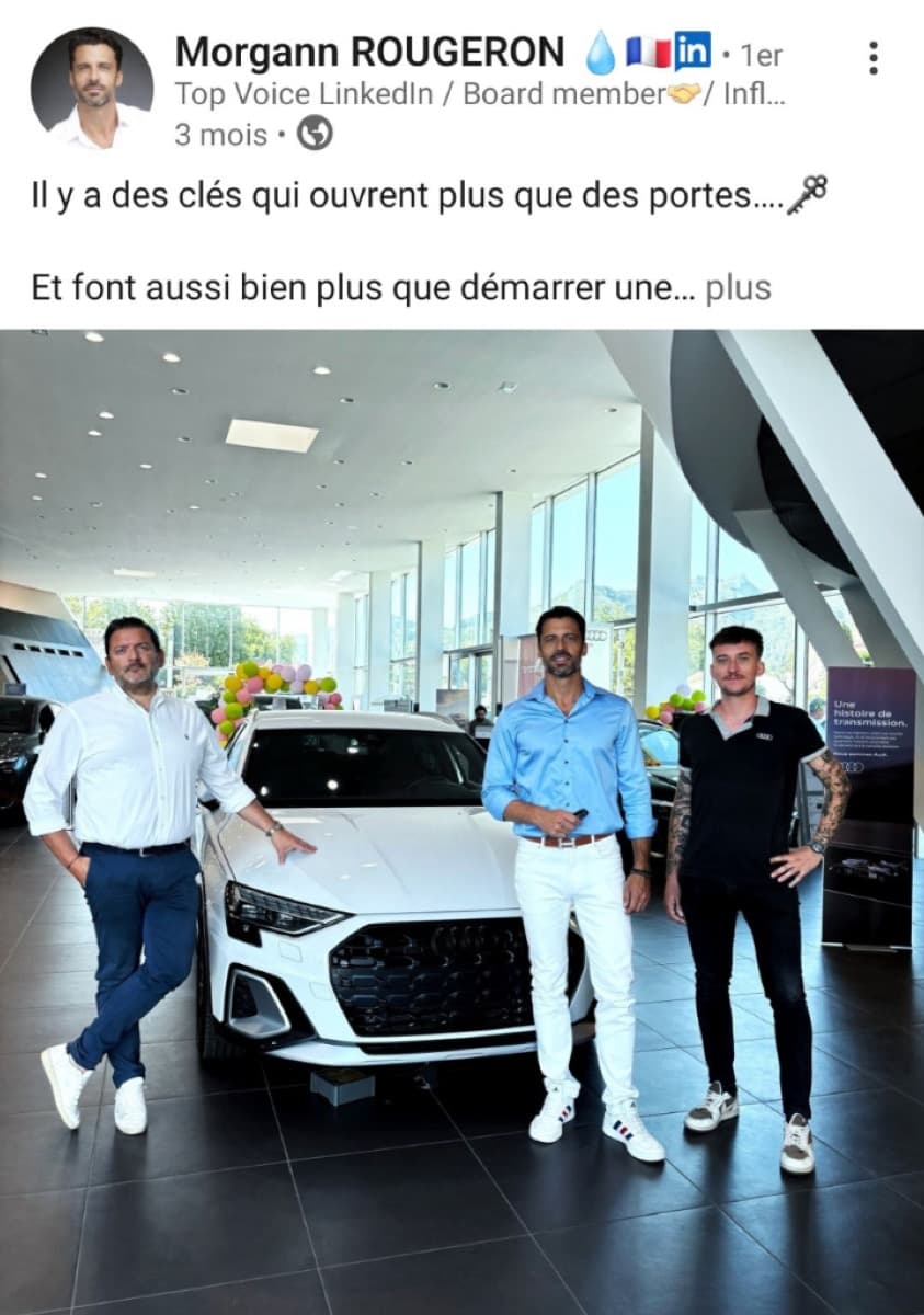 Partenariat avec Audi Odicée - PLD Automobile
